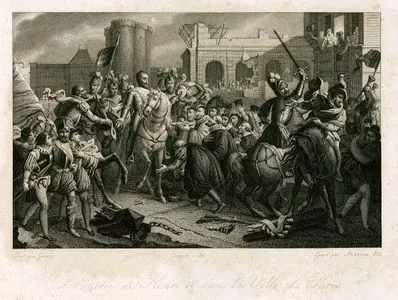 Fransa Kralı IV.Henry'nin 22 Mart 1594 Tarihinde Paris'e Girişi