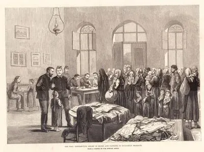 1876-1877 Osmanlı-Sırp Savaşı Sırasında Bulgar Köylülerine Para ve Giyim Yardımı Yapılması