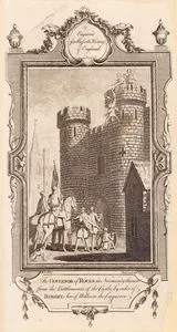 İngiltere Kralı I.William'ın Oğlu Robert'in Emriyle Normandiya'daki Rouen Valisinin Kalenin Siperlerinden Atılması