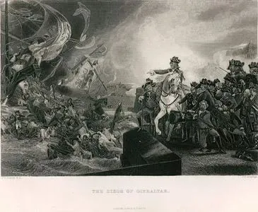 1782 Yılında Cebelitarık Kuşatması Sırasında George Augustus Eliott'un Emri İle İspanyol Topçu Teknelerinin Ve Yüzer Bataryaların İmhası