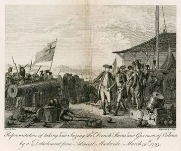 30 Mart 1793 Tarihinde Amiral John MacBride Bağlı İngiliz Birliklerinin Belçikanın Oostende Şehrinde Bulunan Fransız Garnizonunu Ele Geçirmeleri
