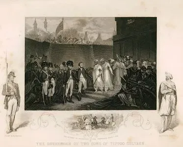 1792 yılında General Lord Cornwallis'in Savaş Tazminatının Teminatı Olarak Maisur Kralı Tipu Sultan'ın İki Oğlunu Rehin Alması-5 Mart 1791 Tarihinde Lord Cornwallis'e Suikast Girişimi