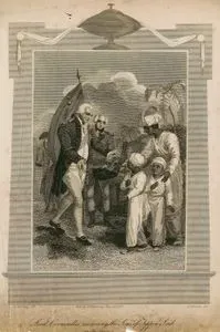 1792 yılında General Lord Cornwallis'in Savaş Tazminatının Teminatı Olarak Maisur Kralı Tipu Sultan'ın İki Oğlunu Rehin Alması