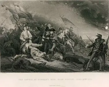 Amerikan Bağımsızlık Savaşı Sırasında 17 Haziran 1775 Tarihinde Bunker Tepesi Savaşında General Joseph Warren'in Ölümü