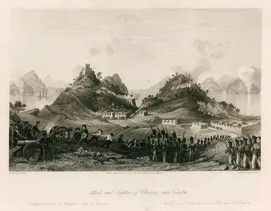 Birinci Afyon Savaşı Sırasında 7 Ocak 1841 Tarihinde İngilizler ve Çin Birlikleri Arasında Gerçekleşen İkinci Chuenpee  Savaşında Chuenpee'nin İngiliz Birlikleri Tarafından Ele Geçirilmesi