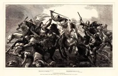 Haçlılar-Ludovico Ariosto'nun İtalyan Epik Şiiri Orlando Furioso'da Anlatılan Rogero ile Ferrau Arasındaki Savaş