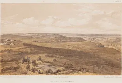1853-1856 Osmanlı-Rus Savaşı (Kırım Savaşı) Sırasında İnkermann Savaşının Gerçekleştiği Savaş Alanı (Plate 11)