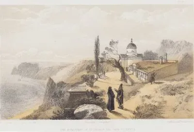 1853-1856 Osmanlı-Rus Savaşı (Kırım Savaşı) Sırasında St.George Manastırı ve Violente Burnu (Plate 39)