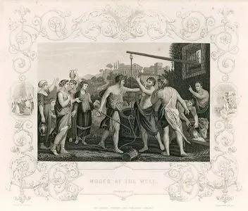Musa Peygamber Su Kuyusunda Koyunlara Su Vermeleri İçin Kadınlara Yardım Etmesi, Exodus (Mısır'dan Çıkış), Chapter (Bölüm) 2. Verse (Ayet) 17.