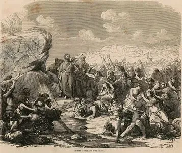 Musa Peygamberin Kayaya Vurararak Su Çıkarması, Exodus (Mısır'dan Çıkış), Chapter (Bölüm) 17.