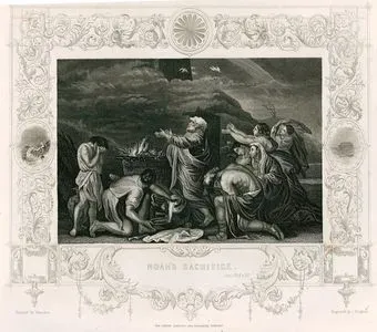 Hazreti Nuh'un Tanrı'ya Kurban Sunması, Genesis (Diriliş), Chapter (Bölüm) 8. Verse (Ayet) 20.