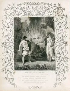 Mayasız Ekmeklerin Yanması, Judges (Hakimler), Chapter (Bölüm) 6. Verse (Ayet) 21.