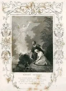 Manoah'ın Adağı ve Meleğin Sunağın Alevi İçinde Yükselerek Göğe Çıkması, Judges (Hakimler), Chapter (Bölüm) 13. Verse (Ayet) 20.