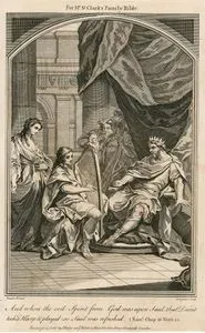 Hazreti Davud'un Kötü Ruhları Kovmak ve Şaul'u Rahatlatmak İçin Lir Çalması, 1.Samuel, Chapter (Bölüm) 16. Verse (Ayet) 23.