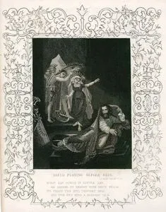 Hazreti Davud'un Şaul'a Lir Çalması, 1.Samuel, Chapter (Bölüm) 16. Verse (Ayet) 25.