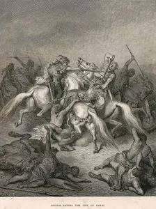 Abishai'nin Hazreti Davud'un Hayatını Kurtarması
