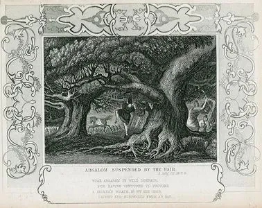 Avşalomun Saçından Ağaçta Asılı Kalması, II.Samuel, Chapter (Bölüm) 18. Verse (Ayet) 9.