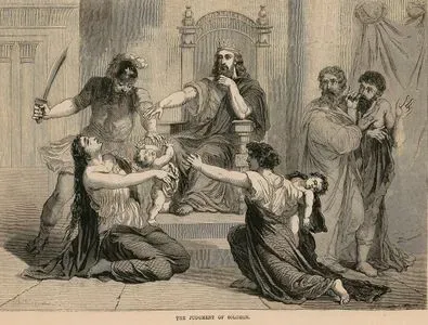 Çocuğu Paylaşamayan Annelere Hazreti Süleyman'ın Adaleti, I.Kings (Krallar), Chapter (Bölüm) 3.