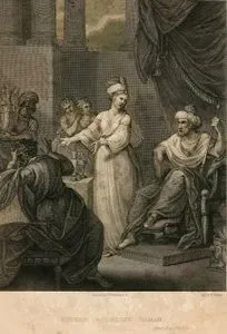 Kraliçe Esterin Haman'ı Suçlaması, Esther, Chapter (Bölüm) 7. Verse (Ayet) 1.-10.