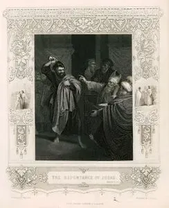 Yahuda'nın Pişmanlığı, Matthew (Matta), Chapter (Bölüm) 27. Verse (Ayet) 5.