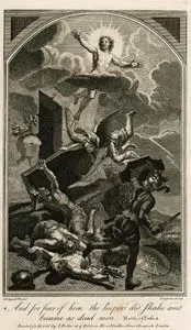 Nöbetçilerin Meleği Görünce Korkarak Yere Yıkılmaları, Matthew (Matta), Chapter (Bölüm) 28. Verse (Ayet) 4.
