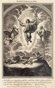 Yüksek Bir Dağda Hazreti İsa'nın Petrus, Yakup ve Yuhanna'nın Önünde Görünüm Değiştirmesi (Başkalaşımı), Mark (Markos) 9. Verse (Ayet) 2.