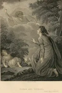 Hazreti Hacer ve Hazreti İsmail'e Çölde Meleğin Gözükmesi,  Genesis (Diriliş), Chapter (Bölüm) 21. Verse (Ayet) 15-22