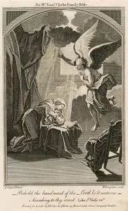 Hazrti Meryem'in Meleğin Söylediklerini Kabul Etmesi, Luke (Luka), Chapter (Bölüm) 1. Verse (Ayet) 38.