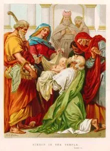 Şimon'un Bebek Hazreti İsa'yı Tapınakta Kutsaması, Luke (Luka), Chapter (Bölüm) 2