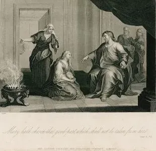 Hazreti İsa'mın Meryem'in İyi Olanı Seçtiğini Söylemesi, Luke (Luka), Chapter (Bölüm) 10. Verse (Ayet) 42.