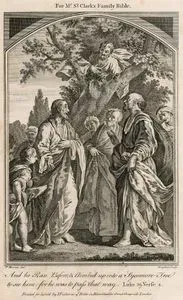 Hazreti İsa'yı Görebilmek İçin Zakkay Adında Bir Kişinin Ağaca Çıkması, Luke (Luka), Chapter (Bölüm) 19. Verse (Ayet) 4.