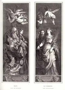 Hazreti İlyas İle Aziz Walburga-İskenderiyeli Azize Katerina İle Aziz Amandus