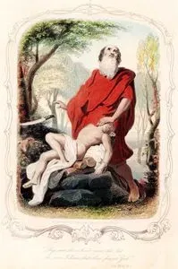 Hazreti İbrahim'in Hazreti İshak'ı Kurban Etmek İstemesi ve Meleğin Hazreti İbrahim'i Durdurması, Genesis (Diriliş), Chapter (Bölüm) XXII. Verse (Ayet) 12.