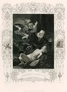 Hazreti İbrahim'in Hazreti İshak'ı Kurban Etmek İstemesi ve Meleğin Hazreti İbrahim'i Durdurması, Genesis (Diriliş), Chapter (Bölüm) XXII.