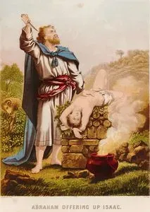 Hazreti İbrahim'in Hazreti İshak'ı Kurban Etmek İstemesive Meleğin Hazreti İbrahim'i Durdurması, Genesis (Diriliş), Chapter (Bölüm) XXII.