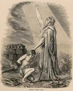 Hazreti İbrahim'in Hazreti İshak'ı Kurban Etmek İstemesi ve Meleğin Hazreti İbrahim'i Durdurması, Genesis (Diriliş), Chapter (Bölüm) XXII.