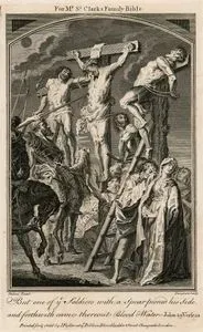 Hazreti İsa'nın Çarmıhta Böğrüne Mızrak Saplanması Ve Böğründen Kan İle Su Akması, John (Yuhanna), Chapter (Bölüm) 19. Verse Ayet) 34.
