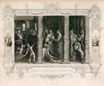 Havari Petrus İle Yuhanna'nın Felçli (Kötürüm) Adamı İyileştirmesi, Acts Of The Apostles (Elçilerin İşleri), Chapter (Bölüm) 3. Verse (Ayet) 6.