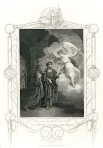 Melek Tarafından Havarilerin Hapisten Kurtarılması, Acts Of The Apostles (Elçilerin İşleri), Chapter (Bölüm) 5. Verse (Ayet) 19.