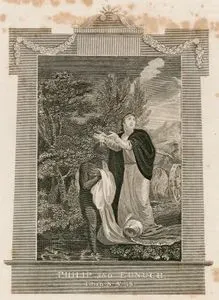 Filipus'un Hadımı Vaftiz Etmesi, Acts Of The Apostles (Elçilerin İşleri), Chapter (Bölüm) 8. Verse (Ayet) 38.