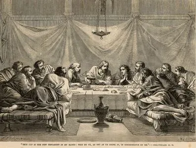 Hazreti İsanın Son Akşam Yemeğinde Havarilere Yeni Antlaşmayı Belirtmesi, I.Corinthians (Korintliler), Chapter (Bölüm) 11. Verse (Ayet) 25.