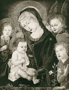 Meleklerle Beraber Madonna Ve Çocuk