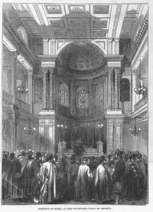Londra St.Helen Sinanogunda Hahambaşı Şeçimi
