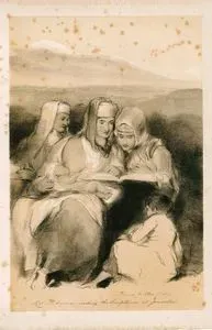 Kudüste Tevrat Okuyan Musevi Kadınlar