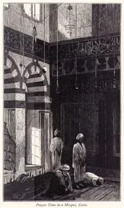 Kahire'de Bir Camide Namaz Vakti