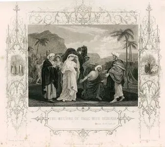 Hazreti İshak'ın İlk Defa Rebeka İle Buluşması, Genesis (Diriliş), Chapter (Bölüm) 24. Verse (Ayet) 61.67.