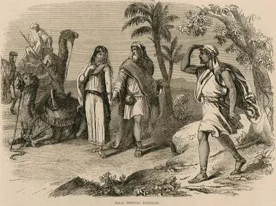 Hazreti İshak'ın İlk Defa Rebeka İle Buluşması, Genesis (Diriliş), Chapter (Bölüm) 24. Verse (Ayet) 61.-67.