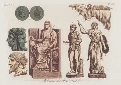 Roma Tanrıları, Avrupa. Cilt V. Resim 23.