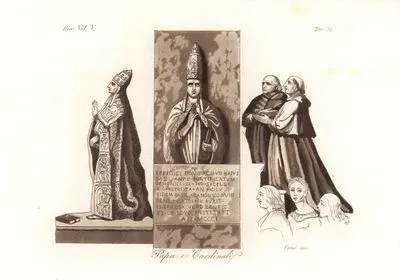 Papa ve Kardinaller, Avrupa. Cilt V. Resim 31.