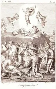 Yüksek Bir Dağda Hazreti İsa'nın Görünüm Değiştirmesi (Başkalaşımı), Avrupa. Cilt VIII. Resim 117.